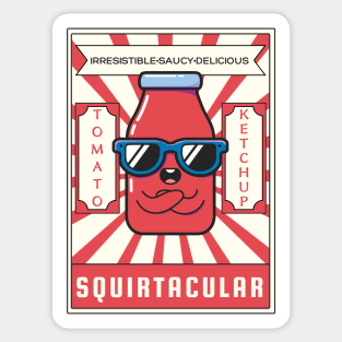 Tomato Ketchup—The Squirtacular Condiment Sticker